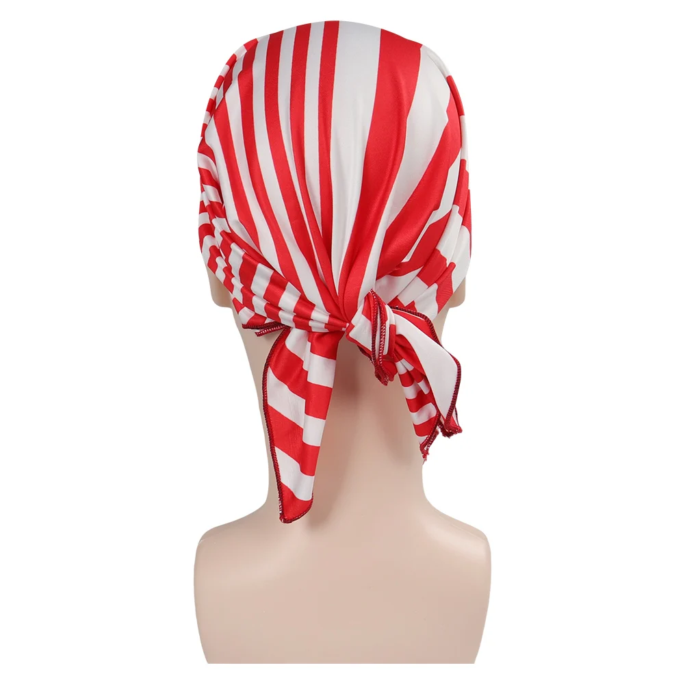 Buggy Anime Live Action TV One Cosplay Piece Fantasia Pirate Cap Hat Scarf Headband Accessory Halloween Carnival Props