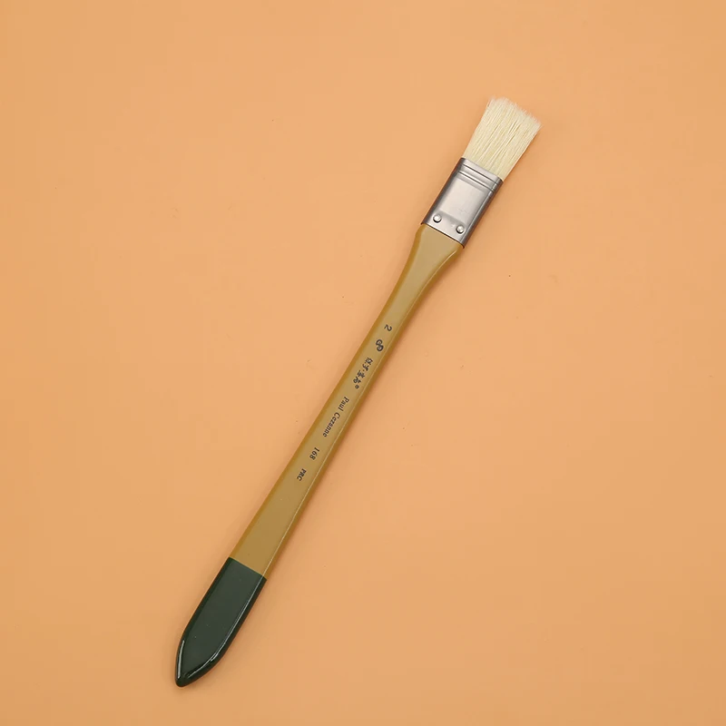 6 Single Bristle Hard Brush Brush, Fine Art Painting Gouache Watercolor Paint Oil Painting Special Row Brush, Shading Brush