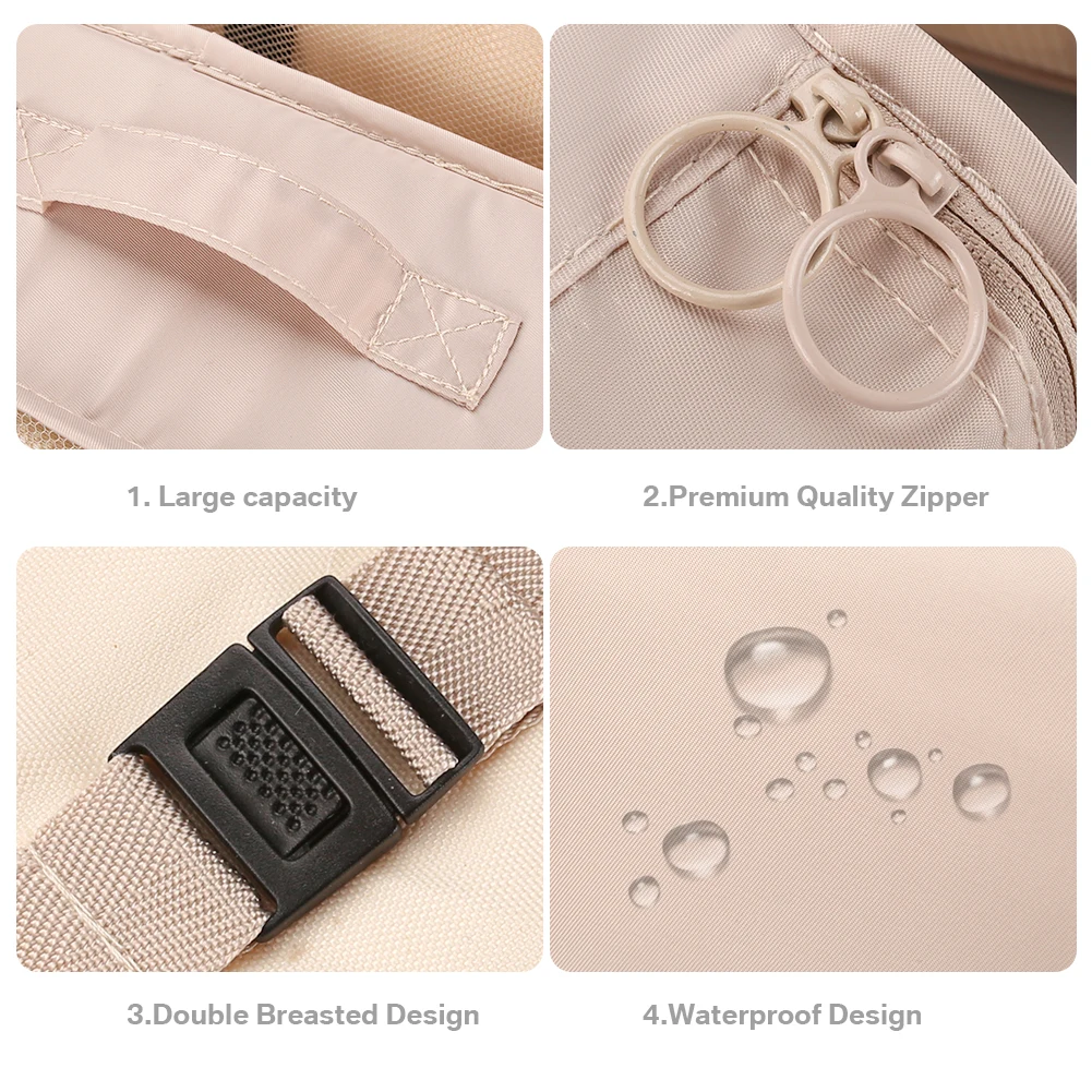 8/6pcs Set Travel Storage Bag Large Capacity Luggage Clothes Sorting Organizer Suitcase Pouch Case Essentials Shoes Packing Cube