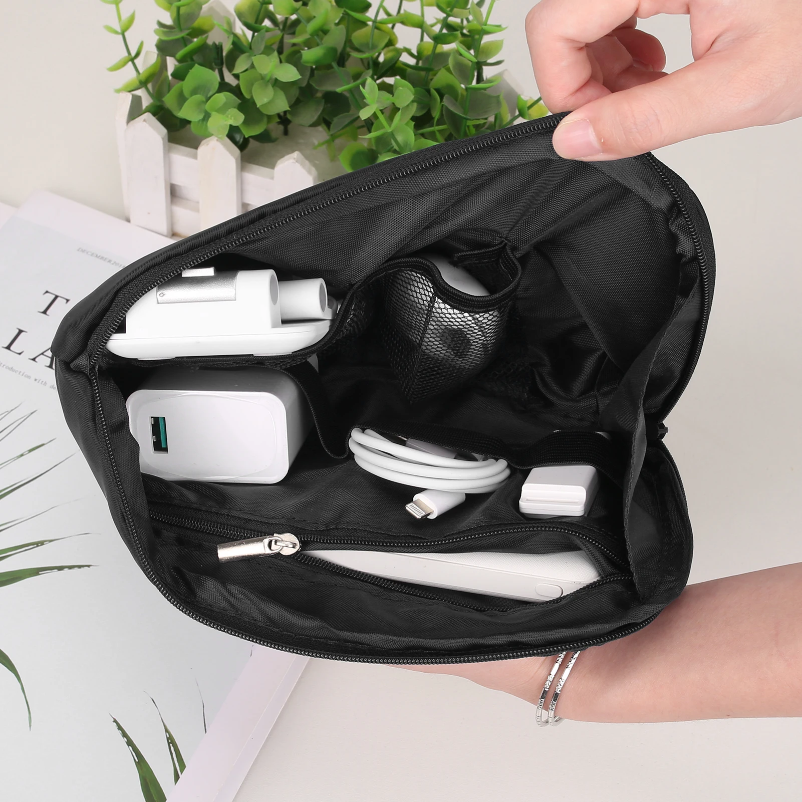 8/6pcs Set Travel Storage Bag Large Capacity Luggage Clothes Sorting Organizer Suitcase Pouch Case Essentials Shoes Packing Cube