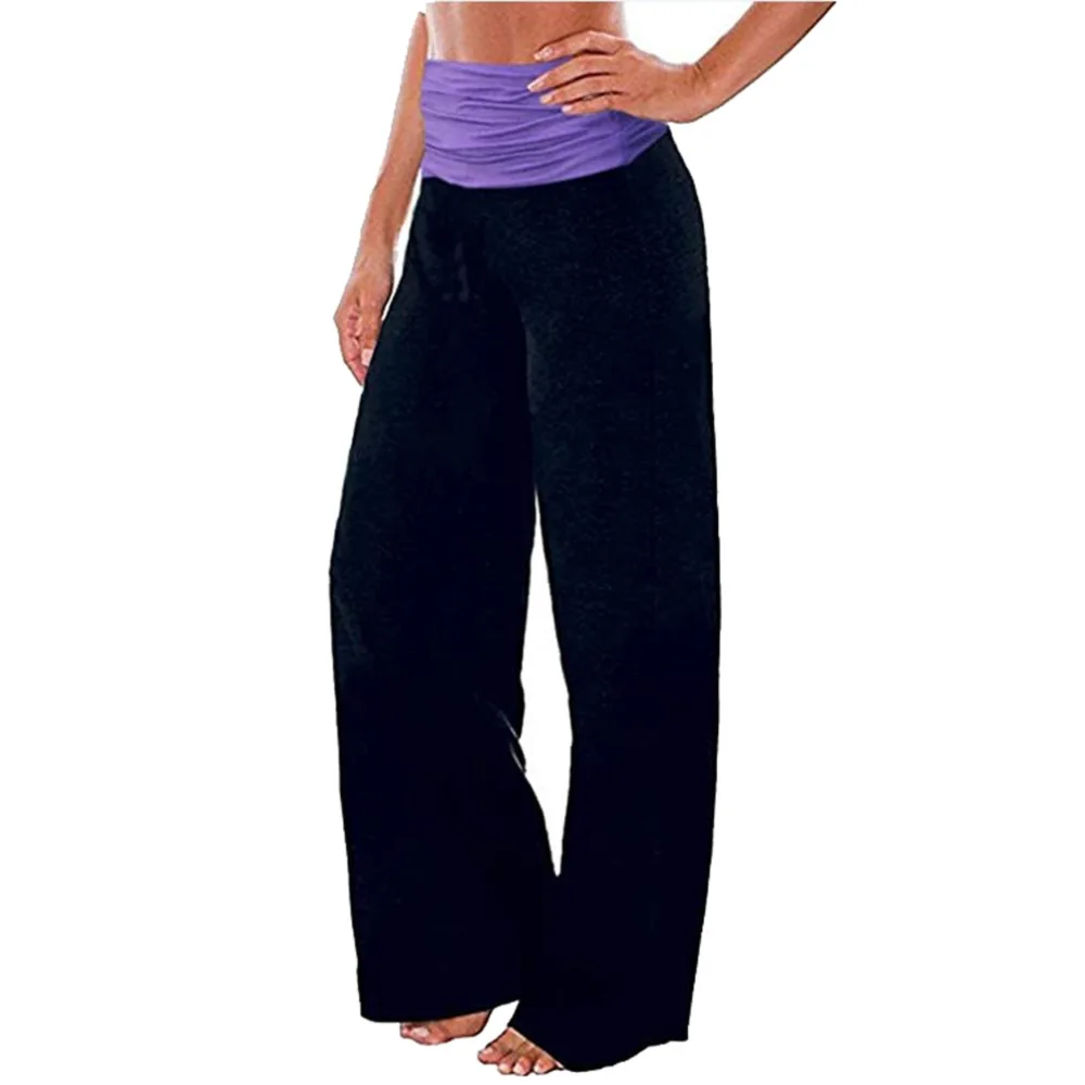 Europe And The United States Autumn And Winter Women's Casual Pants Printed Pants Loose Opening Season Halloween Daily Wear