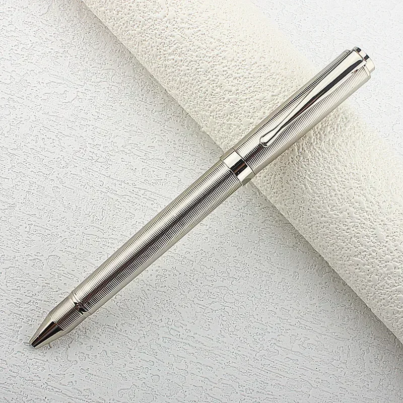 Luxury 716 Metal Capless Twist Ballpoint Pen , Elegant Signature Pen Gift Pens for Men Women
