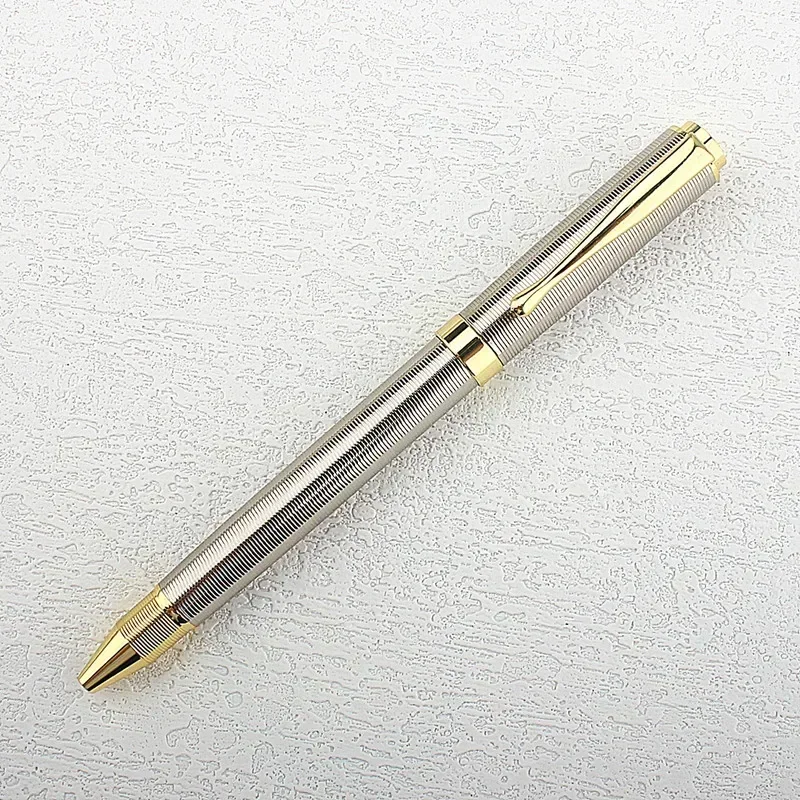 Luxury 716 Metal Capless Twist Ballpoint Pen , Elegant Signature Pen Gift Pens for Men Women
