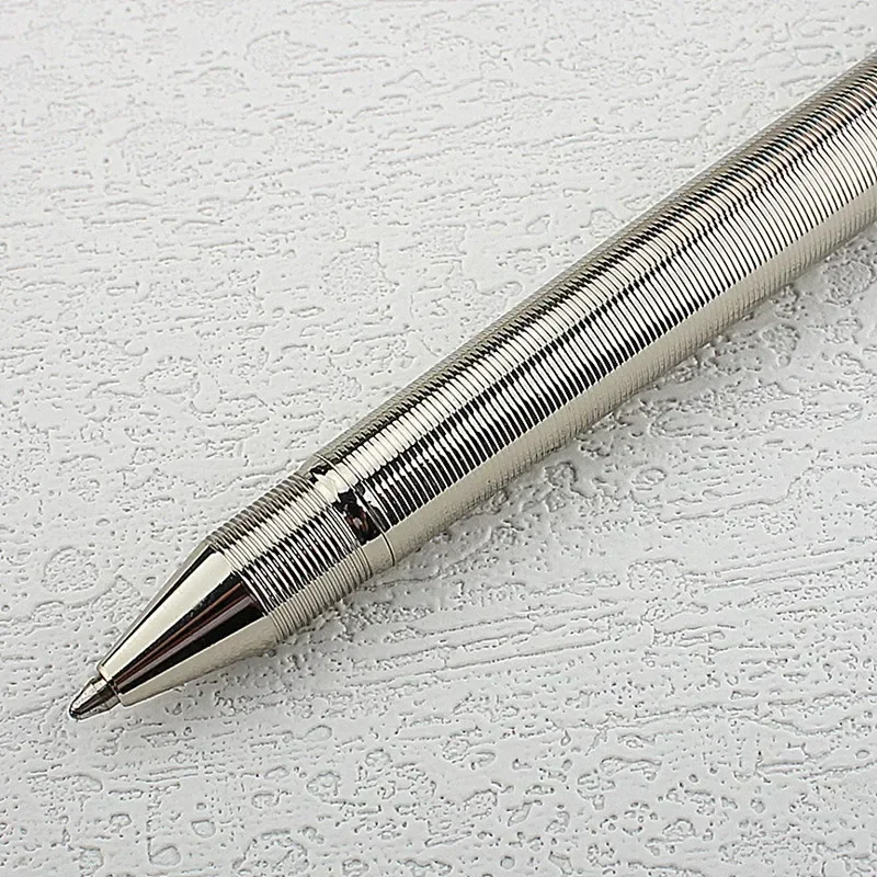Luxury 716 Metal Capless Twist Ballpoint Pen , Elegant Signature Pen Gift Pens for Men Women