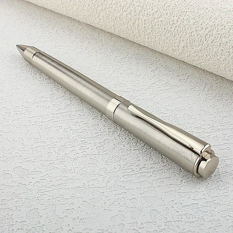 Luxury 716 Metal Capless Twist Ballpoint Pen , Elegant Signature Pen Gift Pens for Men Women