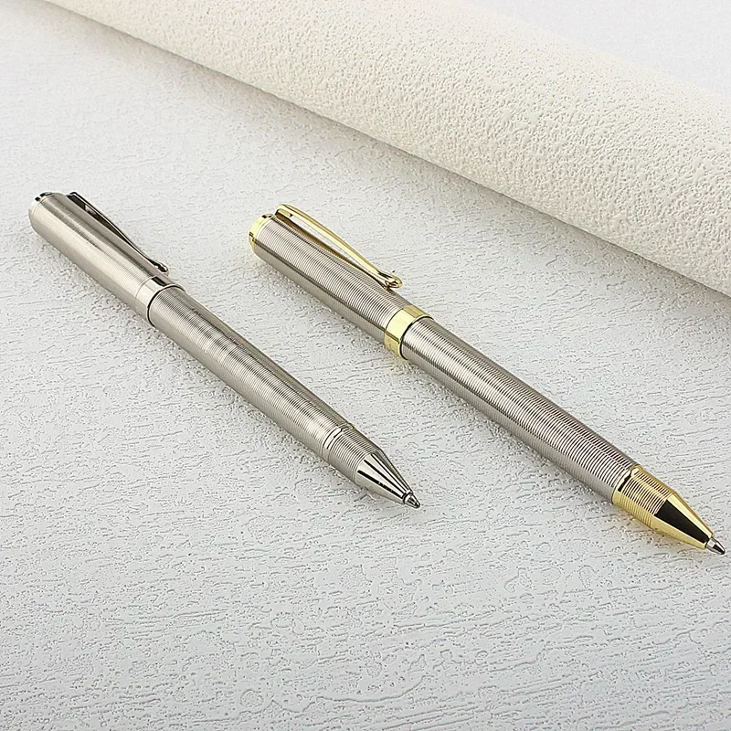 Luxury 716 Metal Capless Twist Ballpoint Pen , Elegant Signature Pen Gift Pens for Men Women