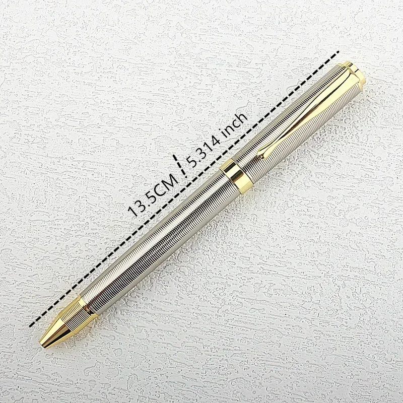 Luxury 716 Metal Capless Twist Ballpoint Pen , Elegant Signature Pen Gift Pens for Men Women