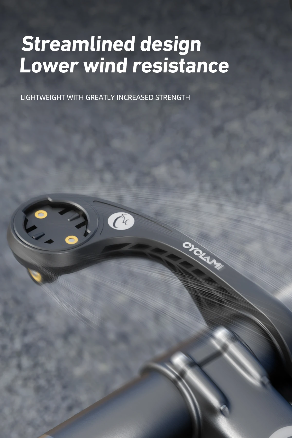 CYCLAMI S2 Bike Computer Mount Mountain Road Bicycle GPS Headlight Holder Bracket Support For GARMIN XOSS IGPSPORT Magene Coospo