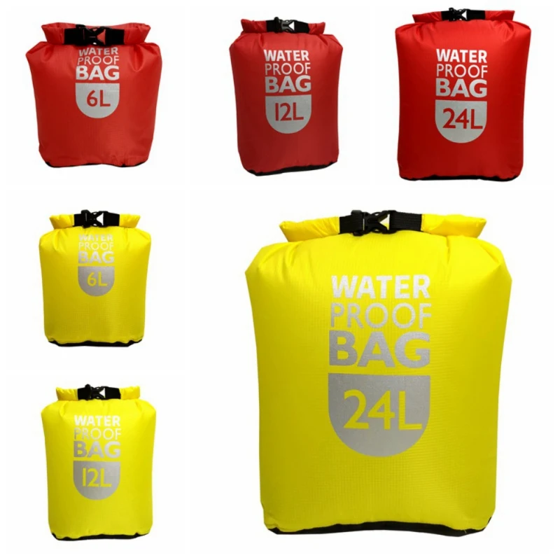 Swimming Waterproof Dry Bag Pack Rafting Kayaking River Trekking Floating Sailing Canoing Boating Water Resistance Dry Sacks