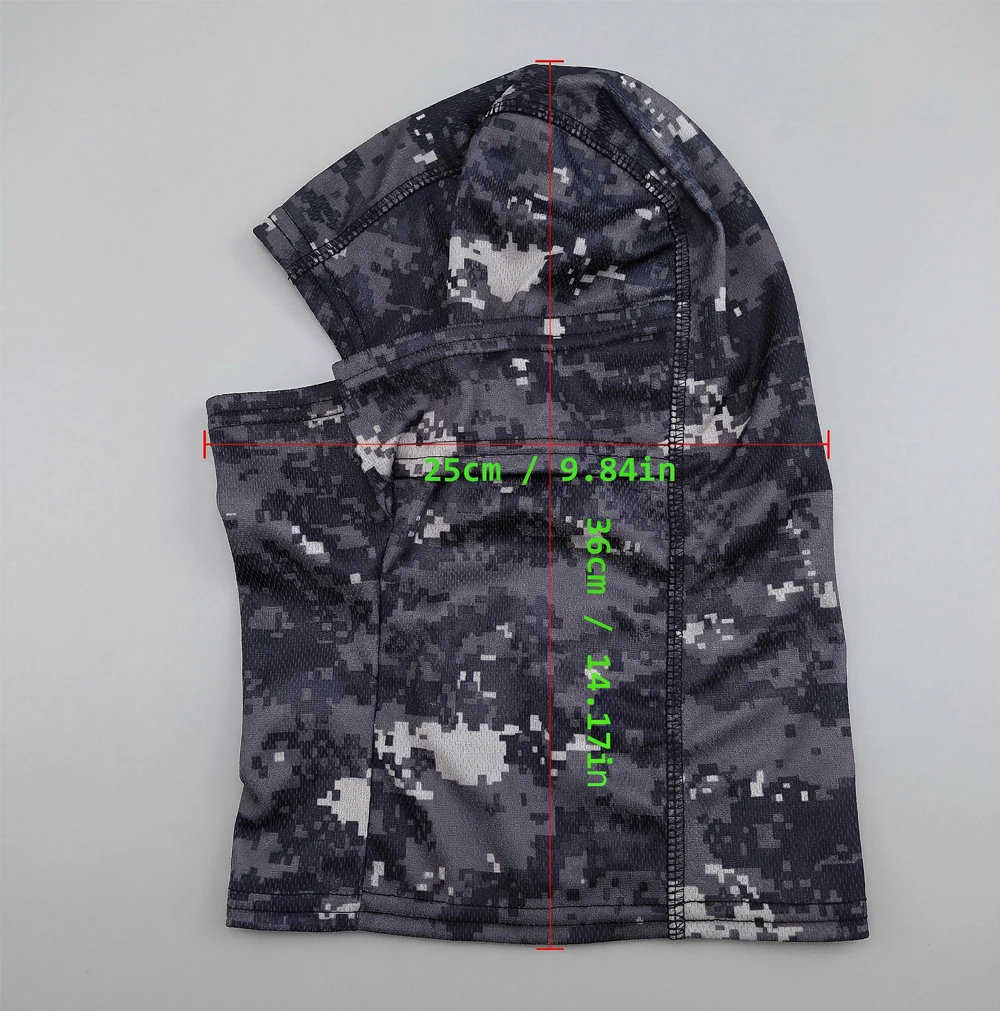 Summer Men's Women's Elastic Breathable Balaclava Hat Sunscreen Cycling Full Face Mask Scarf For Hiking Fishing Skiing