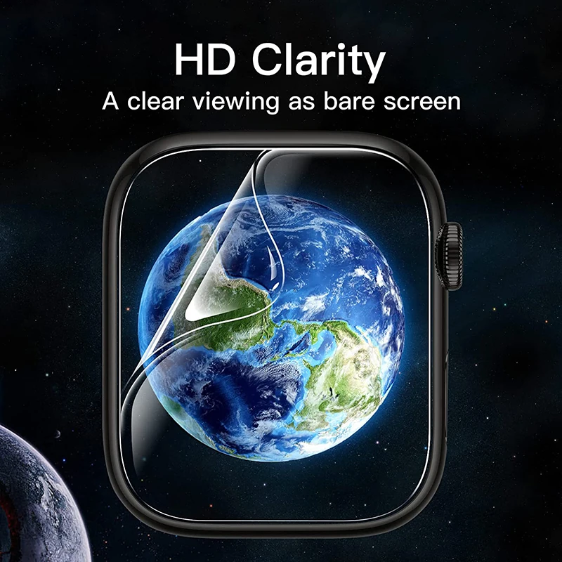 Soft Hydrogel Screen Protector Film For Apple Watch 11 10 9 8 7 6 SE 3 5 4 46MM 42 45 41 44MM Not Glass for iWatch Ultra 3 49MM
