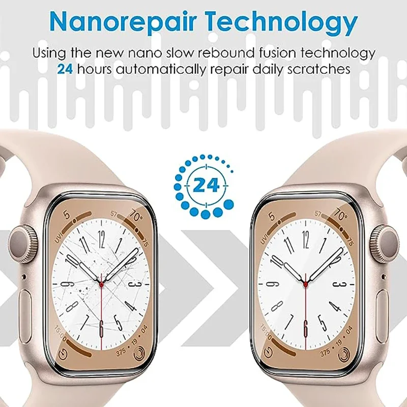Soft Hydrogel Screen Protector Film For Apple Watch 11 10 9 8 7 6 SE 3 5 4 46MM 42 45 41 44MM Not Glass for iWatch Ultra 3 49MM