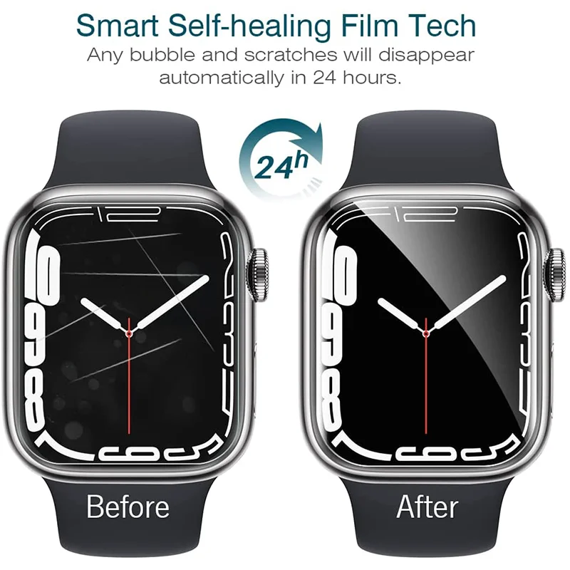 Soft Hydrogel Screen Protector Film For Apple Watch 11 10 9 8 7 6 SE 3 5 4 46MM 42 45 41 44MM Not Glass for iWatch Ultra 3 49MM