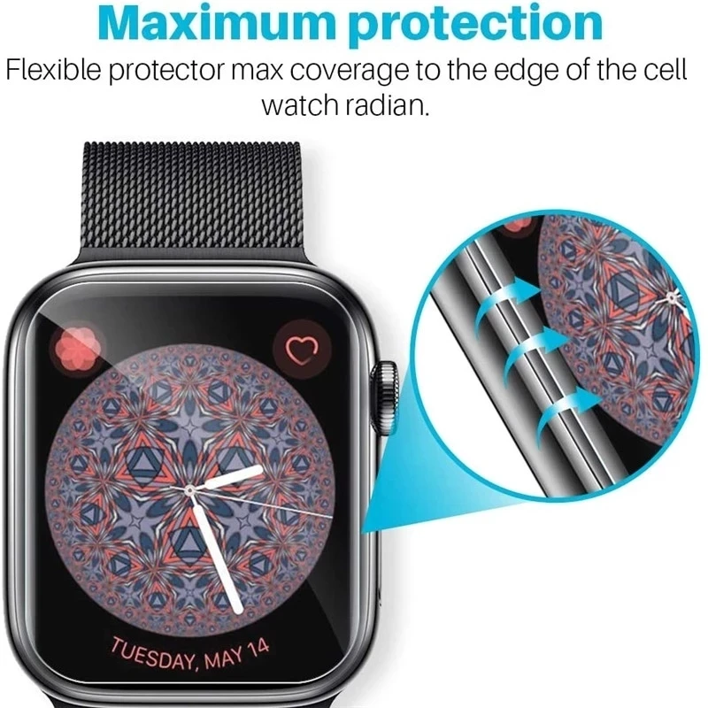 Soft Hydrogel Screen Protector Film For Apple Watch 11 10 9 8 7 6 SE 3 5 4 46MM 42 45 41 44MM Not Glass for iWatch Ultra 3 49MM