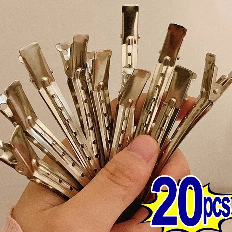 2/20pcs Hair Root Fluffy Clips Styling Salon Professional Salon Metal Hair Clip Hairpin Clamps DIY Tools Hair Accessories 5.5cm
