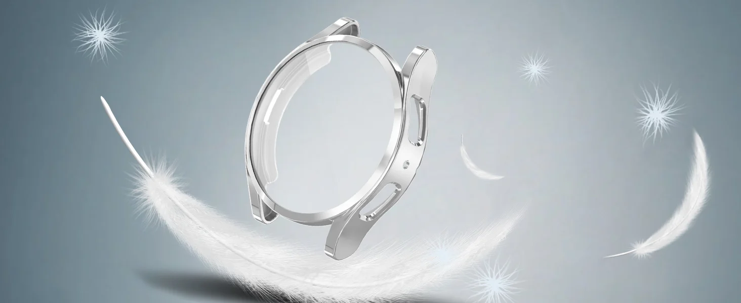 Soft TPU Watch Case for Samsung Galaxy Watch 4 5 6 7 40mm 44mm Protective Cover Shockproof Anti-Scratch Full Protective