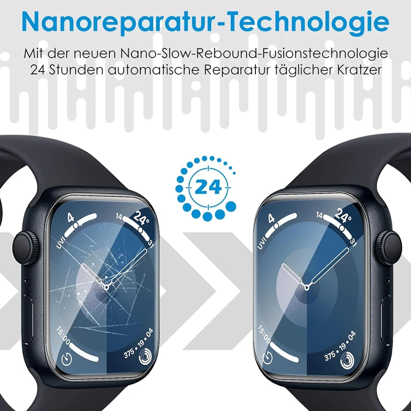 5PCS Hydrogel Film for Apple Watch 5 6 SE 40MM 44MM 42MM 38MM Screen Protector Apple Watch Ultra 49MM 7 8 9 41MM 45MM 10 42/46MM