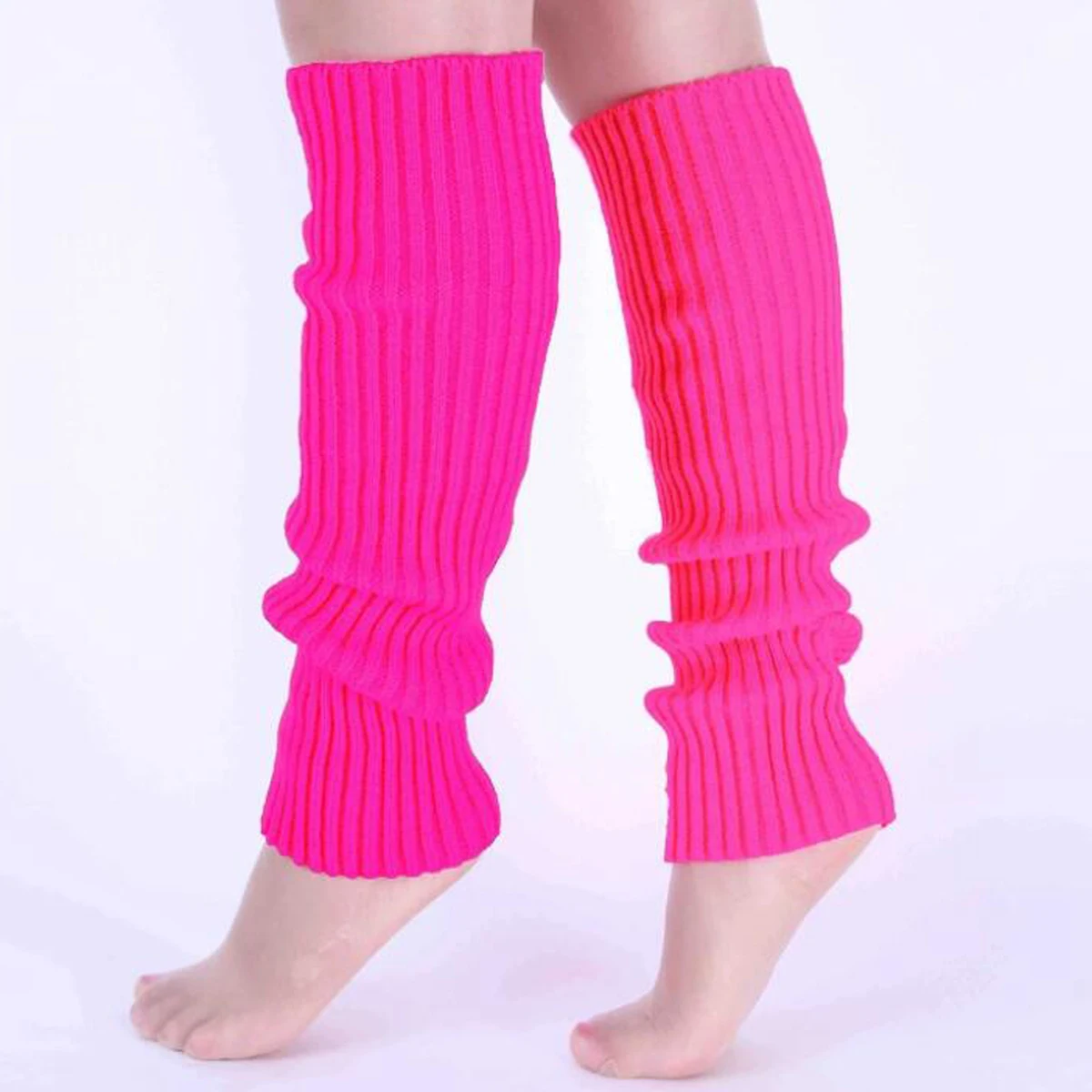 1 Pair Women Leg Warmer Japanese Lolita Long Socks Wool Knitted Foot Cover Arm Warmer Autumn Winter Crochet Heap Sock Boot Cuffs