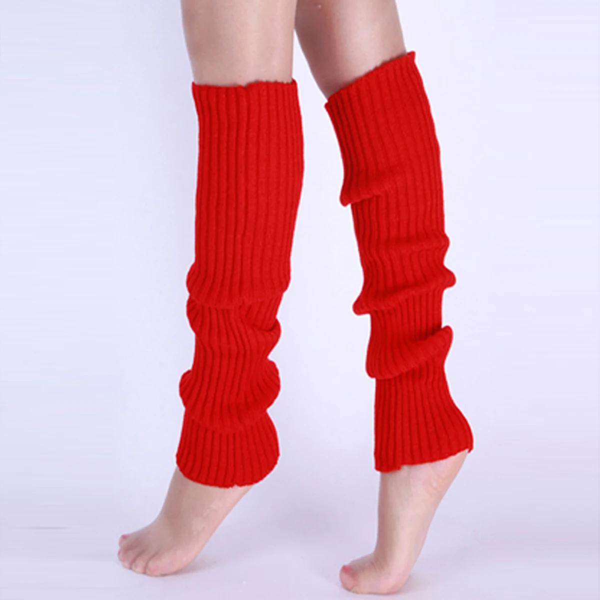 1 Pair Women Leg Warmer Japanese Lolita Long Socks Wool Knitted Foot Cover Arm Warmer Autumn Winter Crochet Heap Sock Boot Cuffs