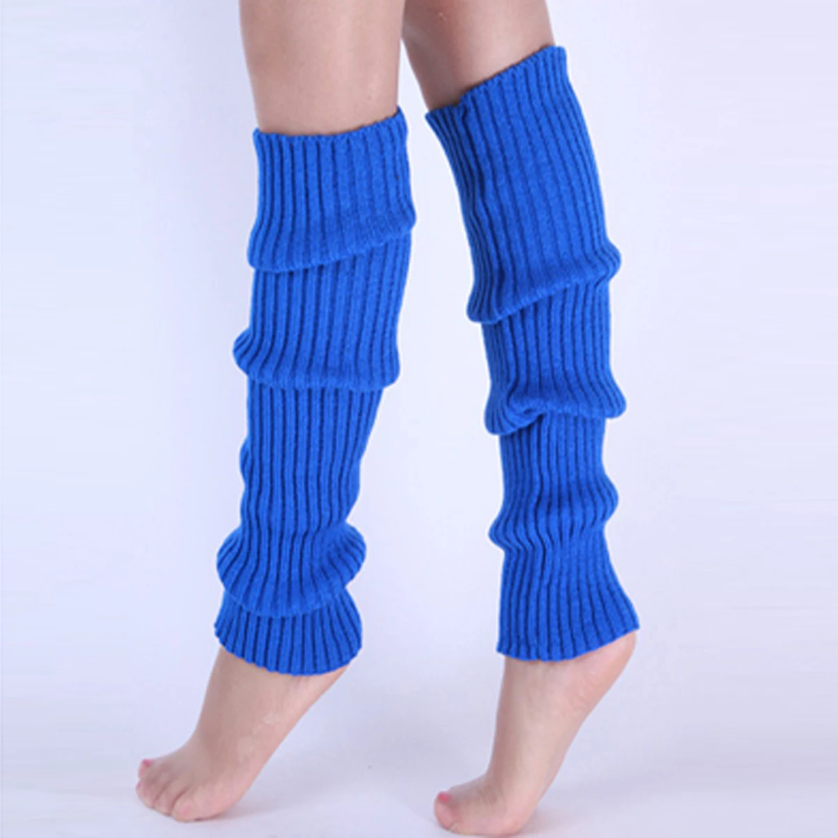 1 Pair Women Leg Warmer Japanese Lolita Long Socks Wool Knitted Foot Cover Arm Warmer Autumn Winter Crochet Heap Sock Boot Cuffs