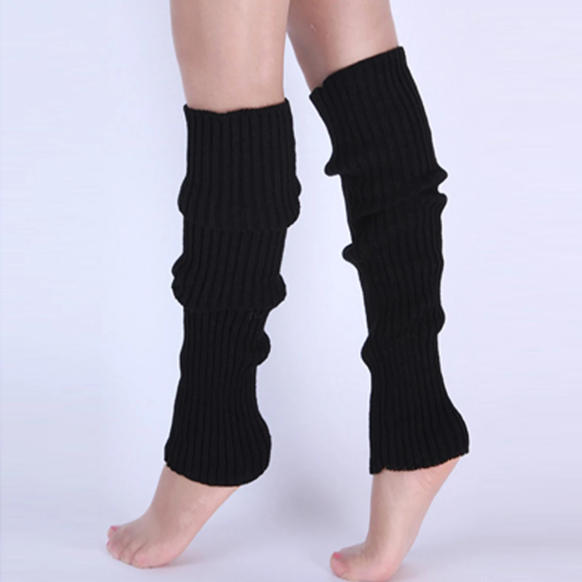 1 Pair Women Leg Warmer Japanese Lolita Long Socks Wool Knitted Foot Cover Arm Warmer Autumn Winter Crochet Heap Sock Boot Cuffs