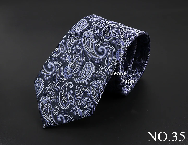 New Design Business Paisley Men Tie Red Blue Green Purple Slim Skinny 6cm Necktie Luxury Jacquard Wedding Party Cravat Accessory