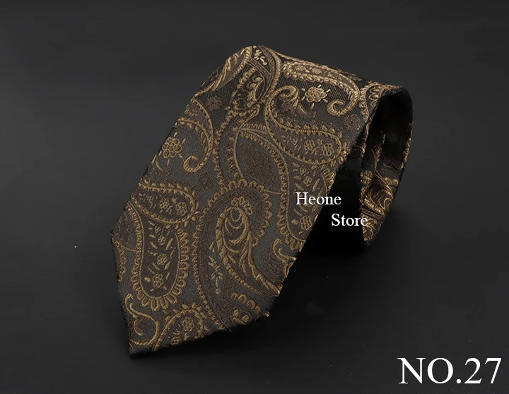 New Design Business Paisley Men Tie Red Blue Green Purple Slim Skinny 6cm Necktie Luxury Jacquard Wedding Party Cravat Accessory