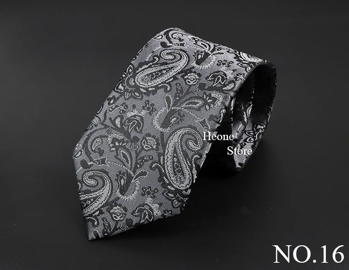 New Design Business Paisley Men Tie Red Blue Green Purple Slim Skinny 6cm Necktie Luxury Jacquard Wedding Party Cravat Accessory