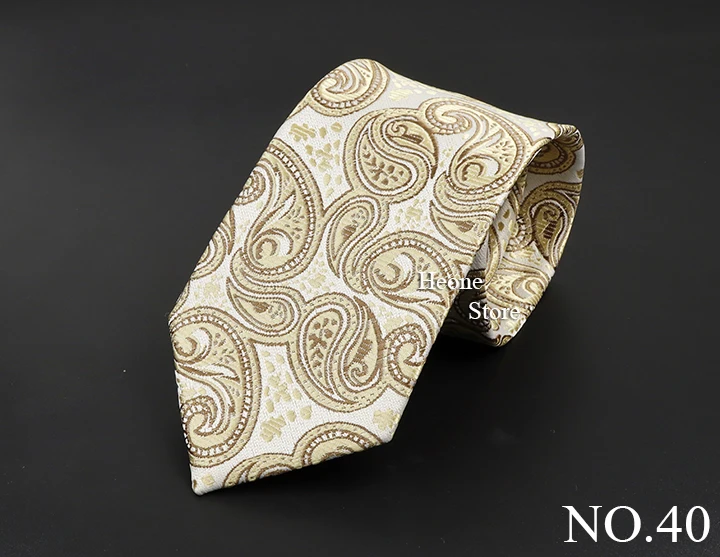New Design Business Paisley Men Tie Red Blue Green Purple Slim Skinny 6cm Necktie Luxury Jacquard Wedding Party Cravat Accessory