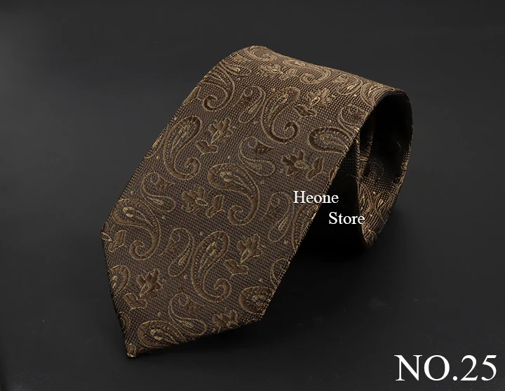 New Design Business Paisley Men Tie Red Blue Green Purple Slim Skinny 6cm Necktie Luxury Jacquard Wedding Party Cravat Accessory