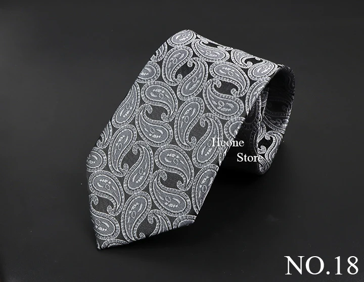 New Design Business Paisley Men Tie Red Blue Green Purple Slim Skinny 6cm Necktie Luxury Jacquard Wedding Party Cravat Accessory