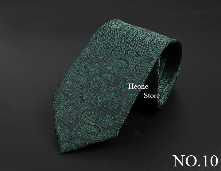 New Design Business Paisley Men Tie Red Blue Green Purple Slim Skinny 6cm Necktie Luxury Jacquard Wedding Party Cravat Accessory