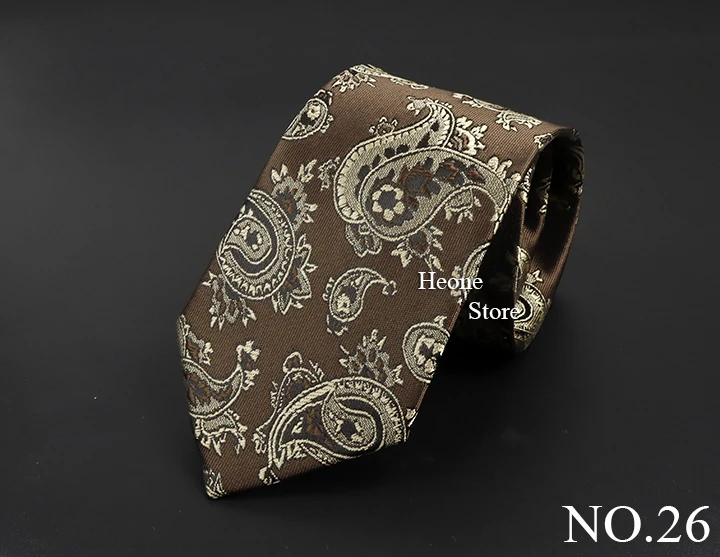 New Design Business Paisley Men Tie Red Blue Green Purple Slim Skinny 6cm Necktie Luxury Jacquard Wedding Party Cravat Accessory