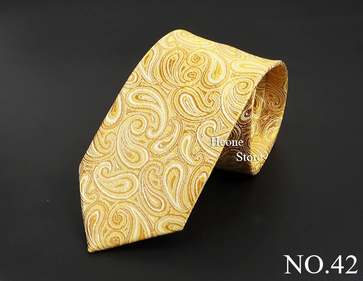 New Design Business Paisley Men Tie Red Blue Green Purple Slim Skinny 6cm Necktie Luxury Jacquard Wedding Party Cravat Accessory
