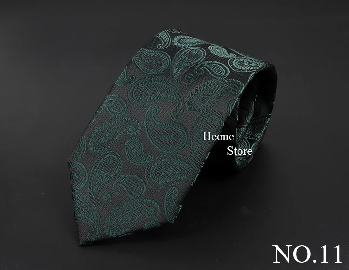New Design Business Paisley Men Tie Red Blue Green Purple Slim Skinny 6cm Necktie Luxury Jacquard Wedding Party Cravat Accessory