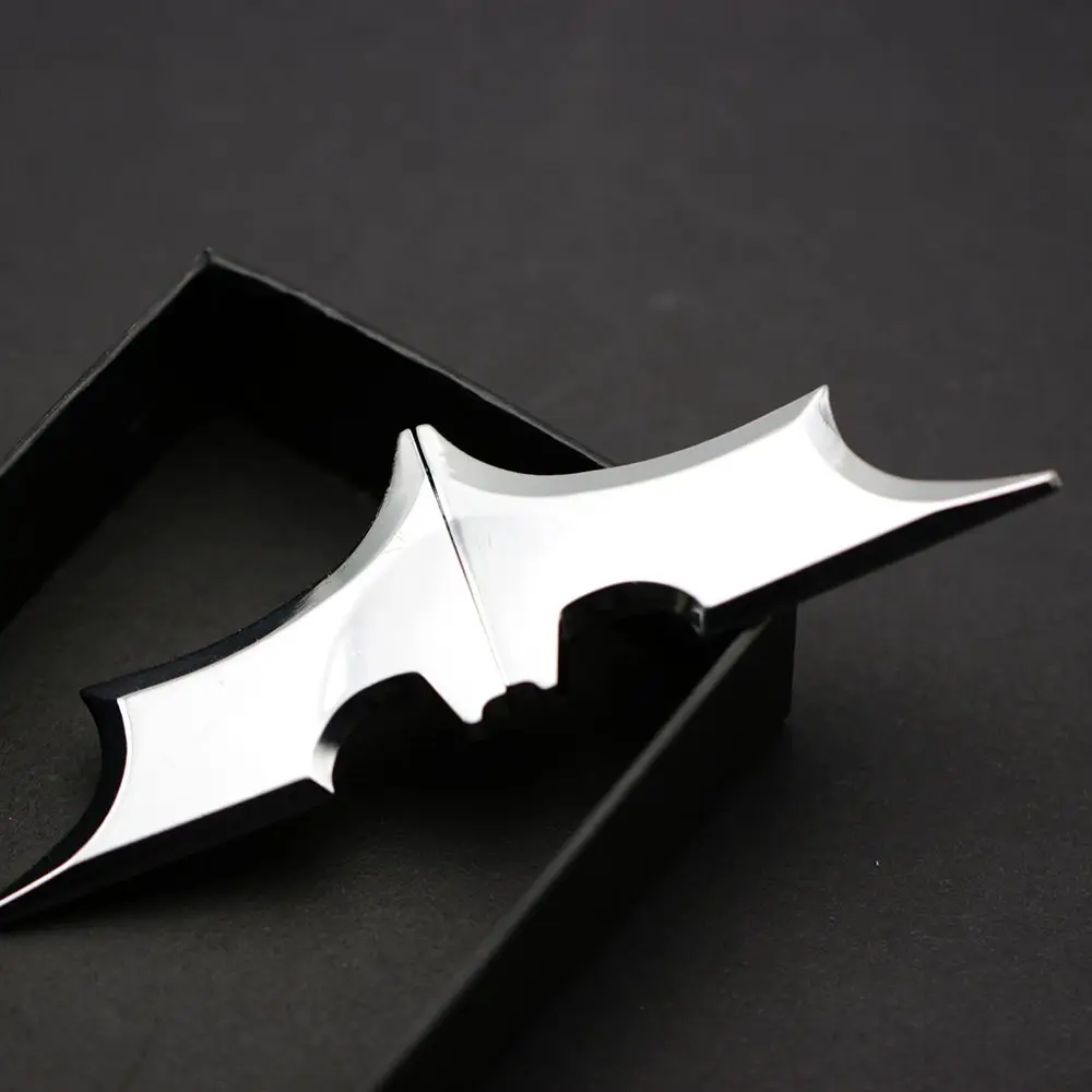 Funny Bat Black Wallet Stainless Steel Slim ID Cash Money Clip Holder Magnetic ID Holder Fashion Wallet Men Women Halloween Gift