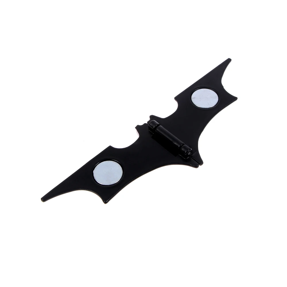 Funny Bat Black Wallet Stainless Steel Slim ID Cash Money Clip Holder Magnetic ID Holder Fashion Wallet Men Women Halloween Gift