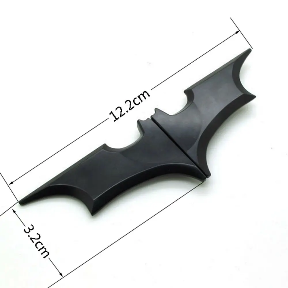 Funny Bat Black Wallet Stainless Steel Slim ID Cash Money Clip Holder Magnetic ID Holder Fashion Wallet Men Women Halloween Gift