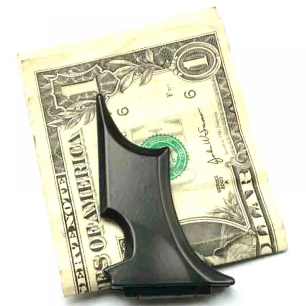 Funny Bat Black Wallet Stainless Steel Slim ID Cash Money Clip Holder Magnetic ID Holder Fashion Wallet Men Women Halloween Gift