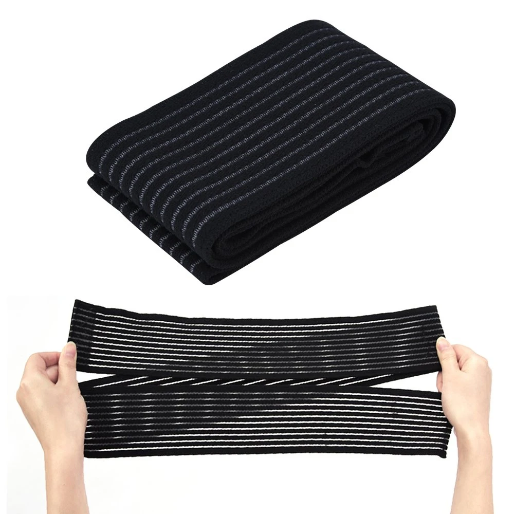 1Pcs 40-200cm Compression Bandage Protector Knee Support Brace Sports Elastic Elbow Straps Leg Bands Elast Bandag Workout Wrap