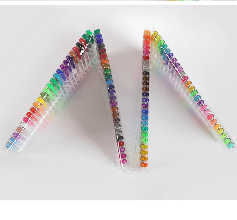 100/5Pcs Gel Pen Set 100 Colored Gel Pens for Coloring Books Drawing Doodle Crafts Scrapbooks Journaling Planner School Supplies