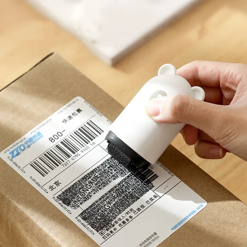 Theft Protection Roller Stamp for Privacy Confidential Data Guard Your Security Stamp Roller Privacy Seal Roller Theft Protect