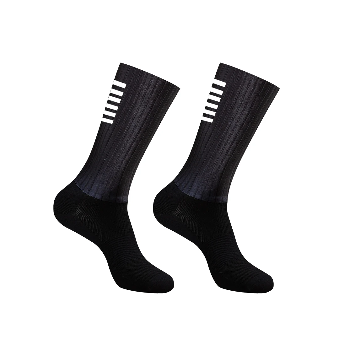 2026 New Silicone Cycling Aero Socks Anti Socks Slip Men Bicycle Sport Running Bike Socks