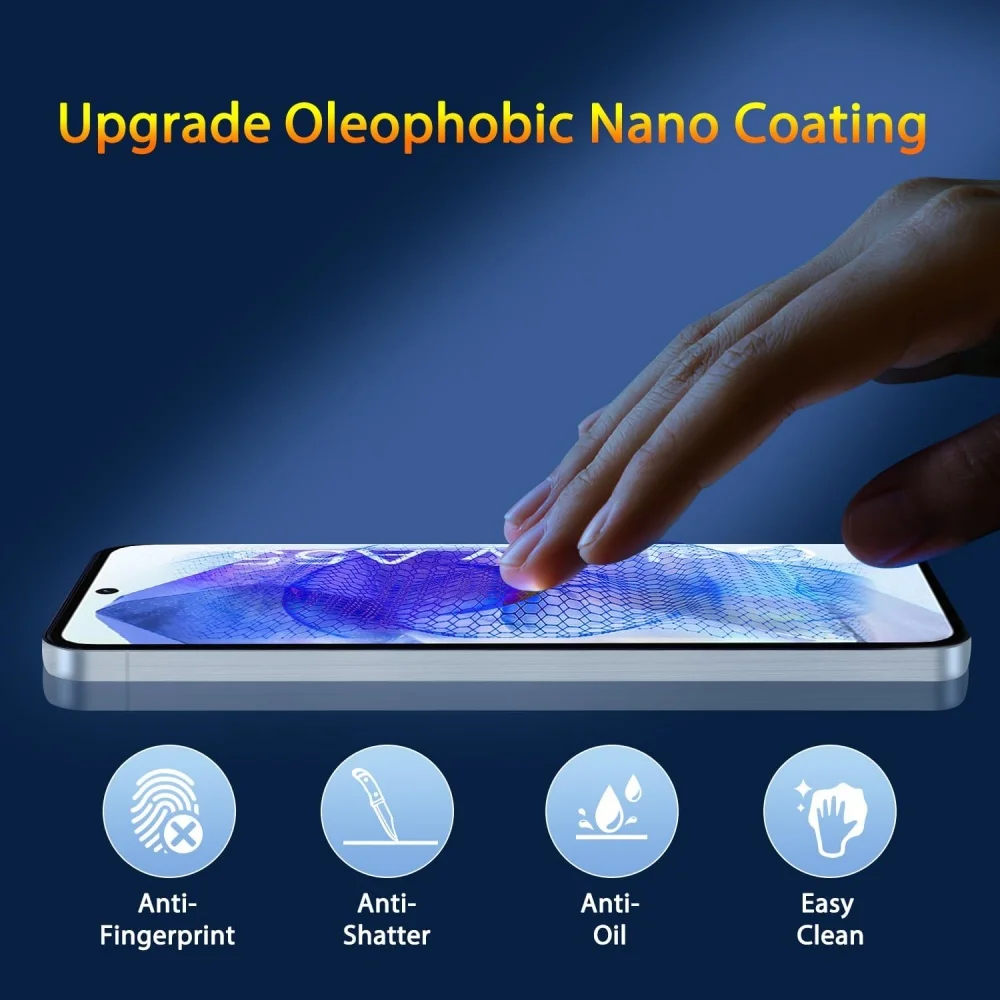 3PCS HD Tempered Glass For Samsung A18 A17 A27 A37 A57 A16 A26 A36 A56 A55 A53 A54 A35 A25 A15 Screen Protector Samsung Galaxy S26 S25 S24 Ultra Cristal Templado S24 FE S23 S22 S21 Plus