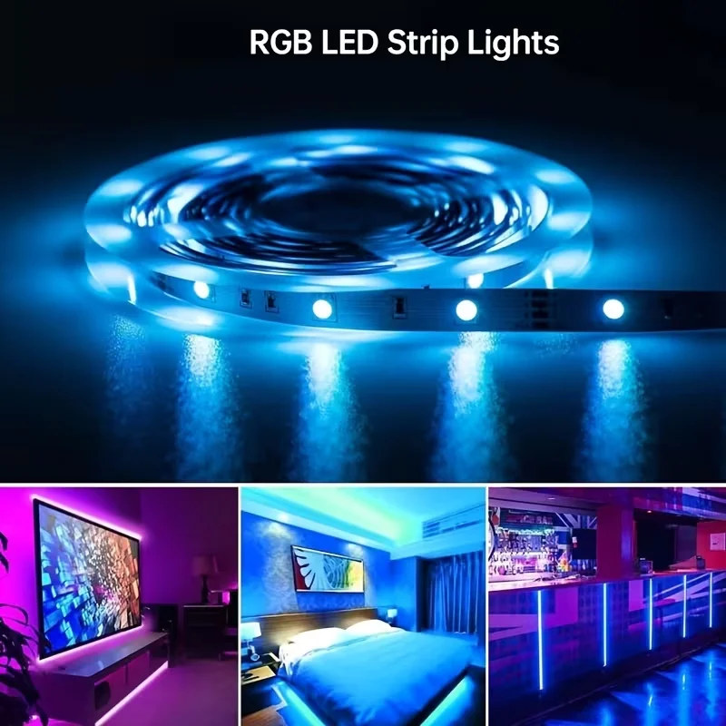 Color RGB 5050 LED Strip Bluetooth Tape Decor for Room LED 10m 15m 20m 30m PC TV Backlight Neon LED Lighting Cветодиодная лента