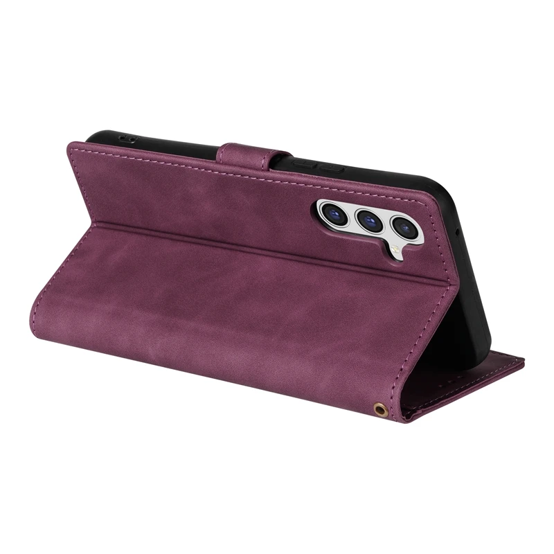 Wallet With Card Slot Flip Leather Case For Samsung Galaxy A05s A07 A13 A14 A15 A16 A17 A26 A34 A35 A36 A52 A53 A54 A55 A56 A71