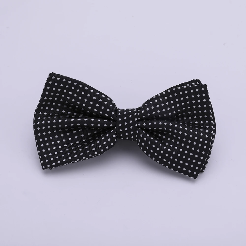 Dot Bowtie Dotted Men Bow Tie Polka Black White Blue Dots Mens Business Accessories Fashion Wedding Gravatas