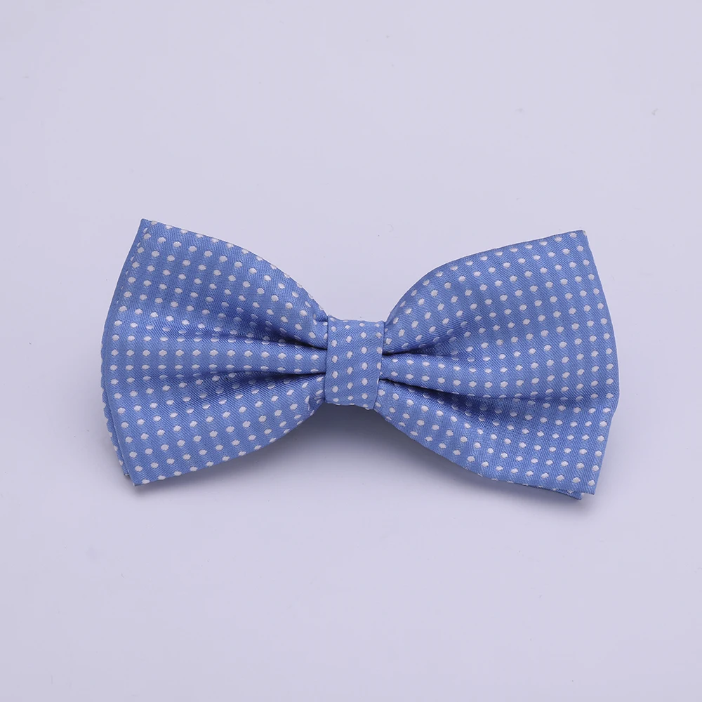 Dot Bowtie Dotted Men Bow Tie Polka Black White Blue Dots Mens Business Accessories Fashion Wedding Gravatas