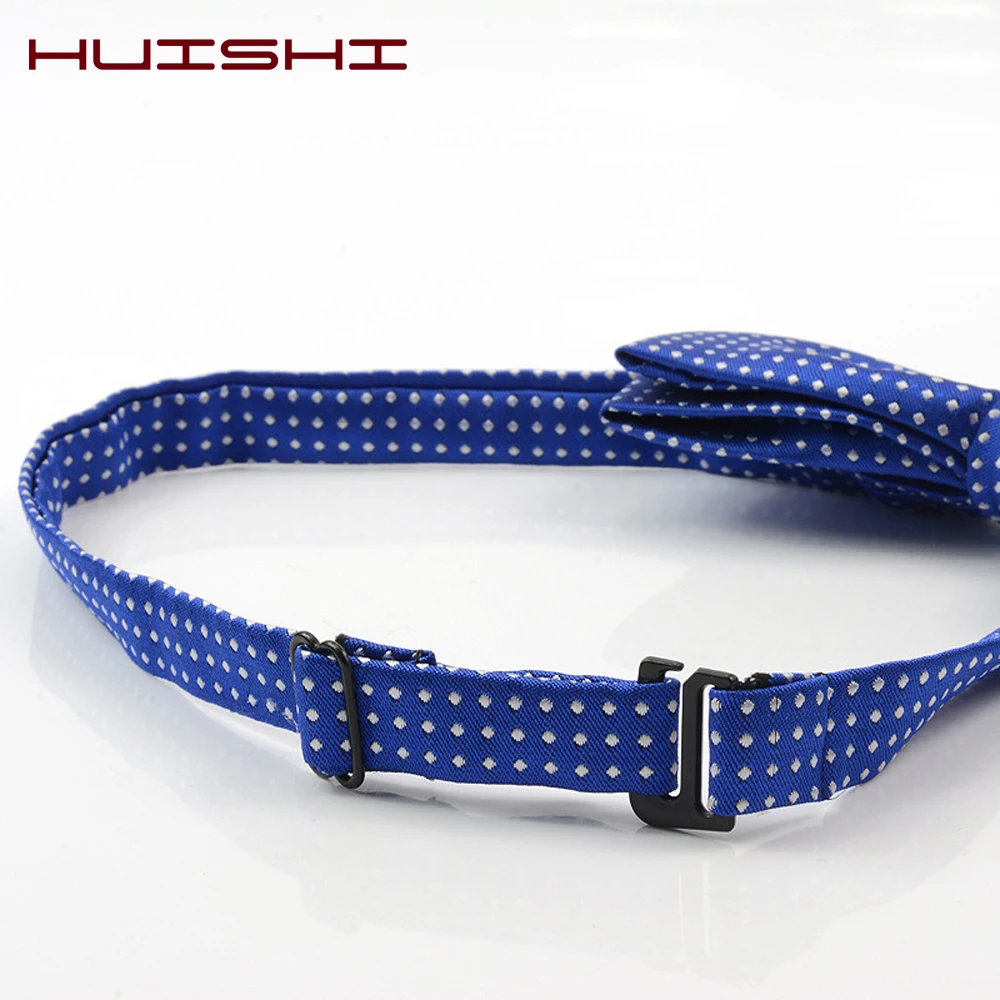 Dot Bowtie Dotted Men Bow Tie Polka Black White Blue Dots Mens Business Accessories Fashion Wedding Gravatas