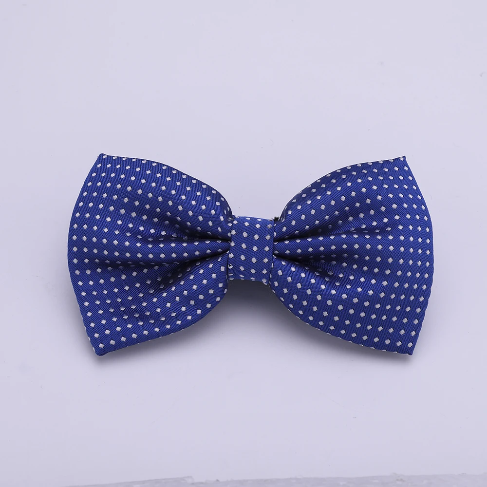 Dot Bowtie Dotted Men Bow Tie Polka Black White Blue Dots Mens Business Accessories Fashion Wedding Gravatas